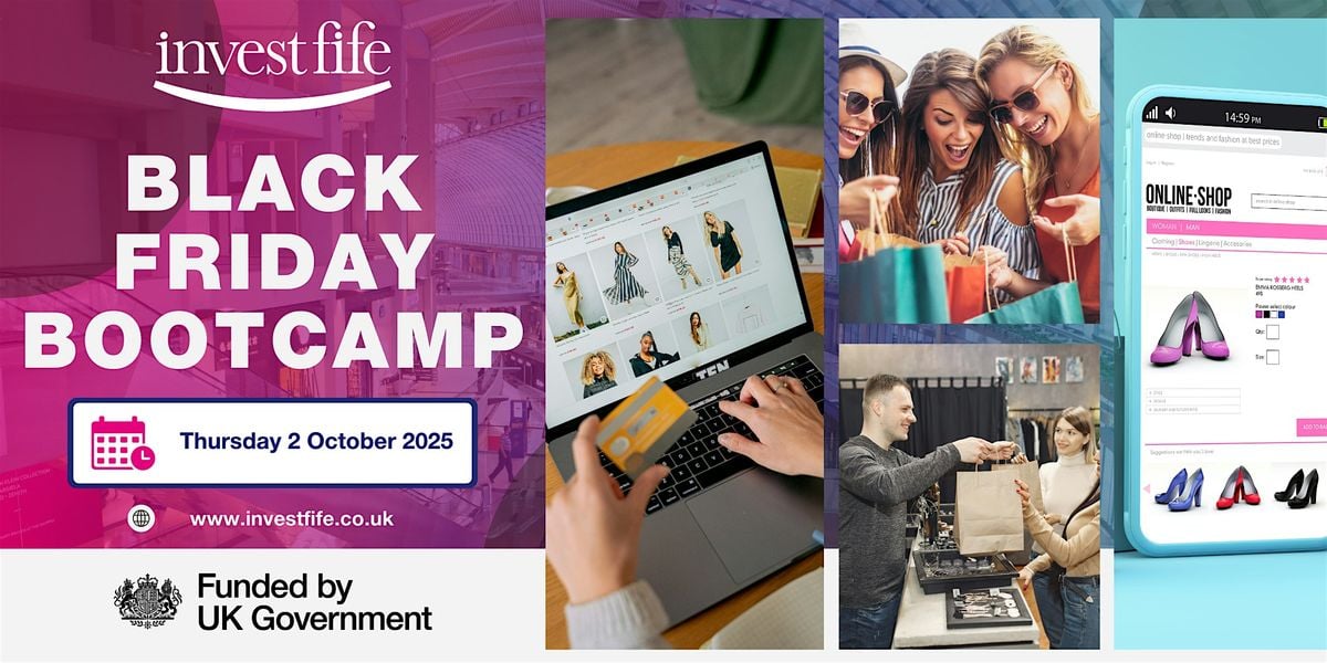 Black Friday Bootcamp, 2 October | Event in Glenrothes | AllEvents