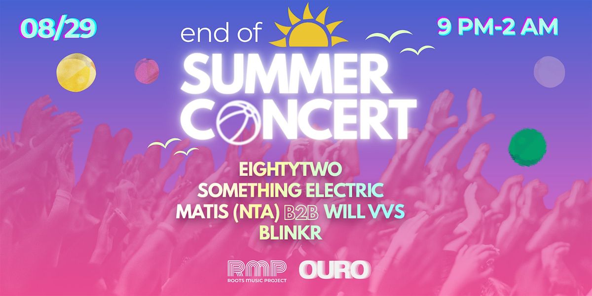 OURO End of Summer Concert, 29 August | Event in Boulder | AllEvents