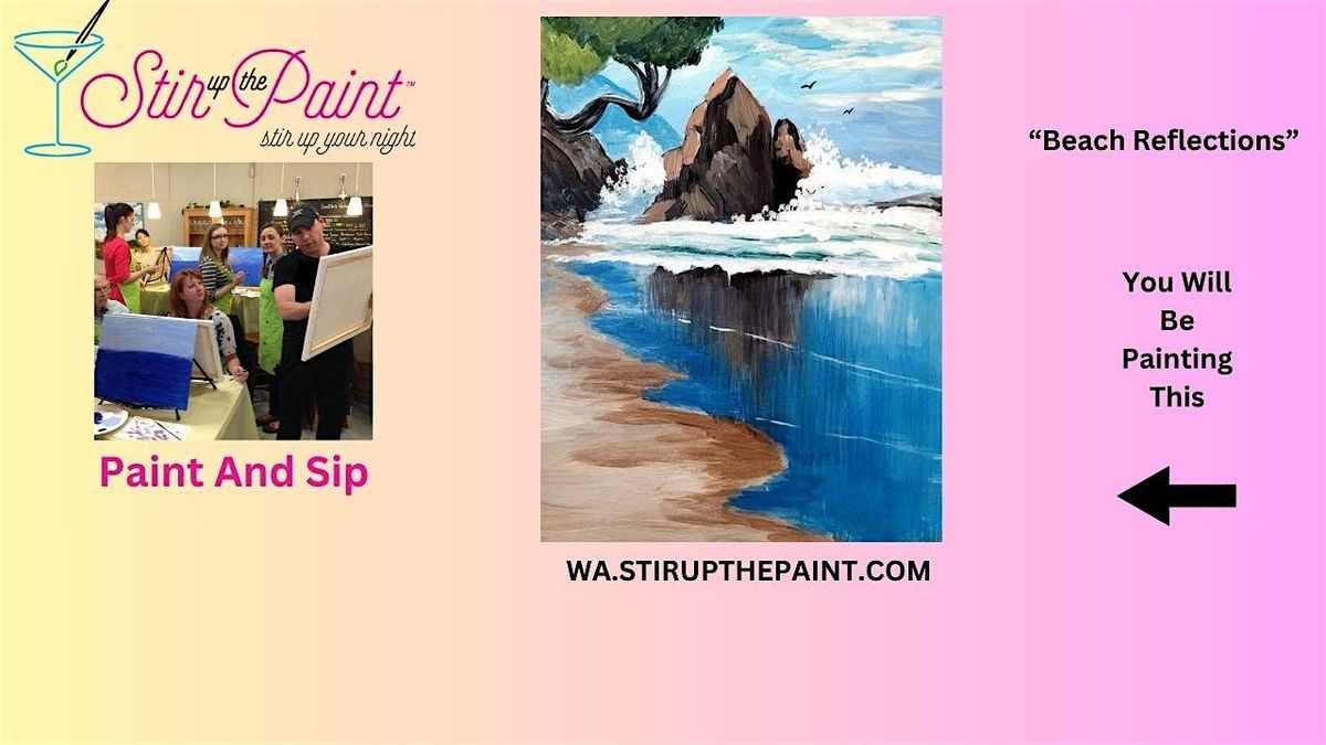 Seattle Paint and Sip, Paint Party, Paint Night  With Stir Up The Paint, 12 August | Event in Seattle | AllEvents