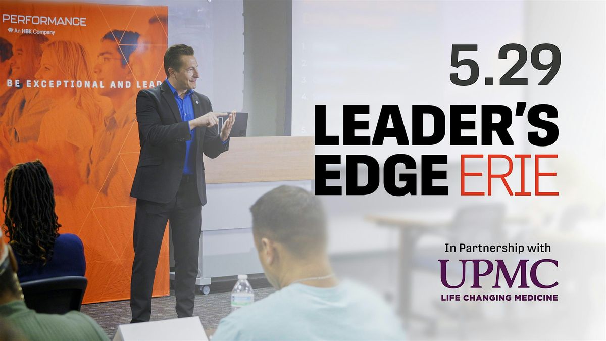 Culture Killers - Leader's Edge Erie - 5/29/25, 29 May | Event in Erie | AllEvents
