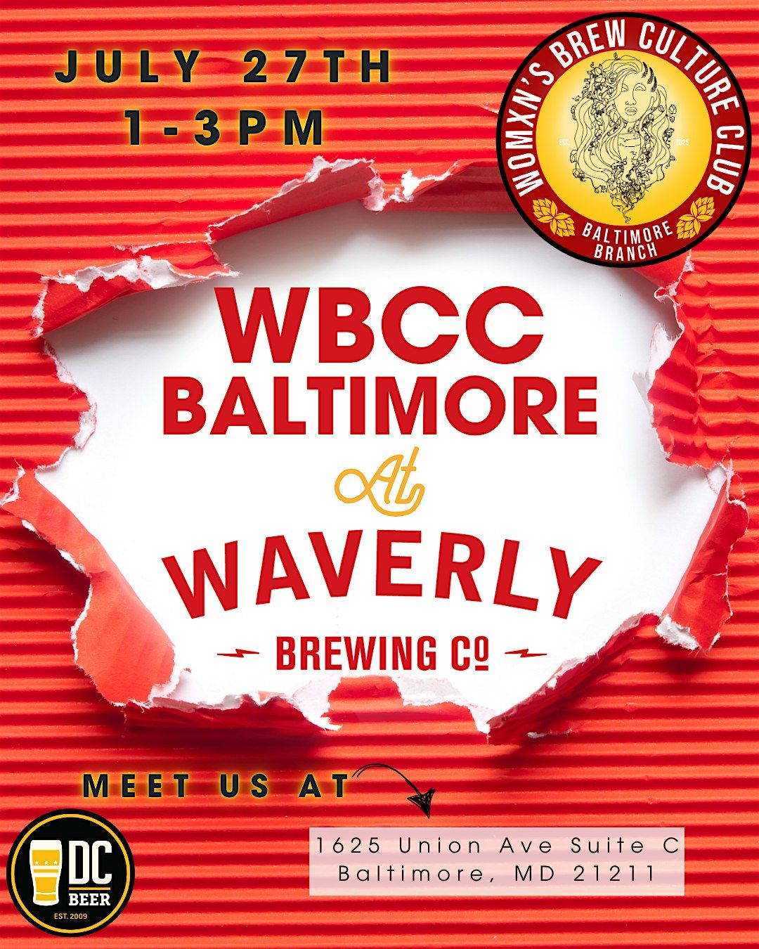 Womxn's Brew Culture Club Baltimore Branch Goes to Waverly!, 27 July | Event in Baltimore | AllEvents
