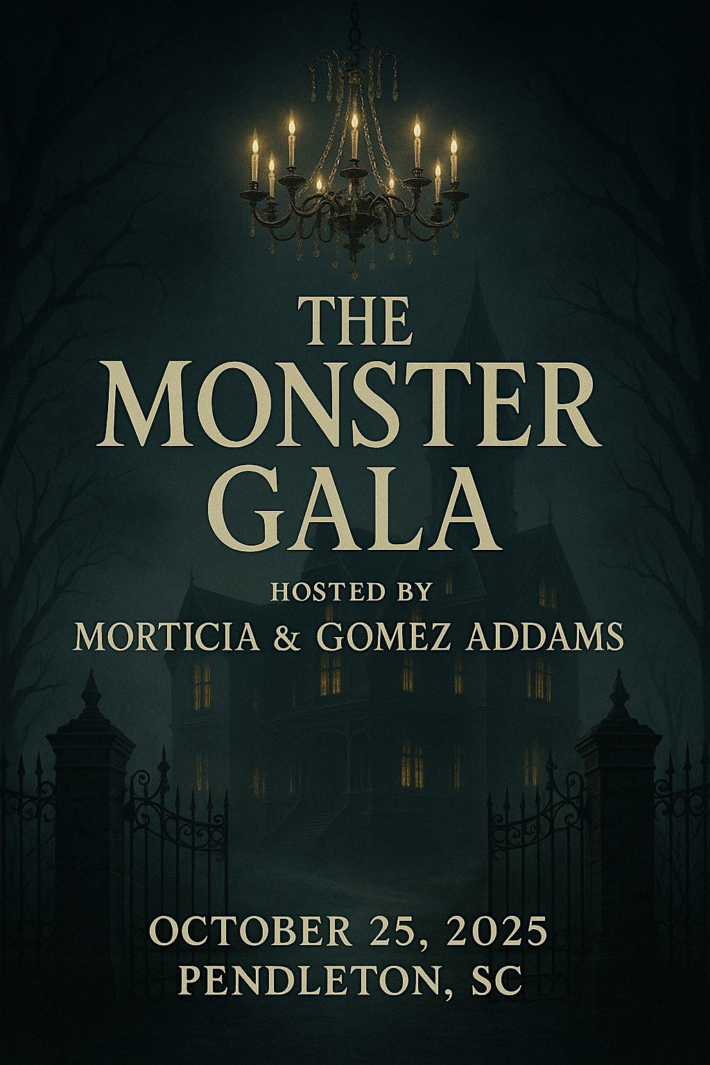 The Monster Gala: An Addams Family Experience, 25 October | Event in Pendleton | AllEvents