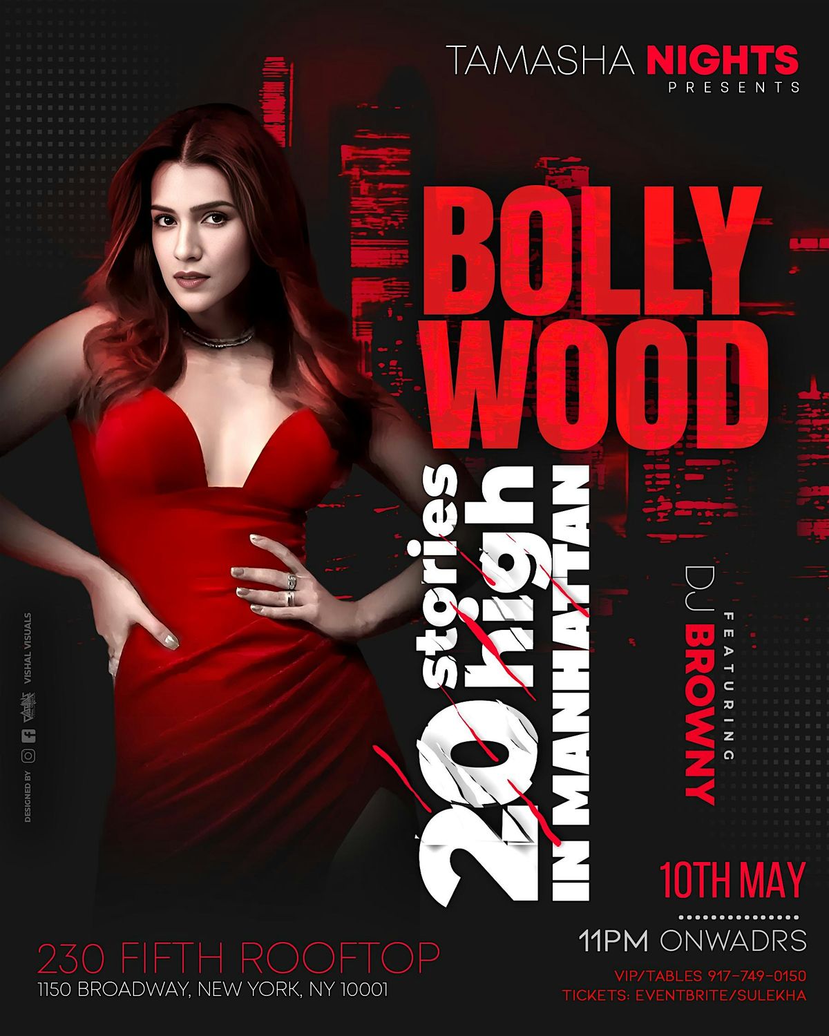 NYC BOLLYWOOD PARTY 20 STORIES HIGH @230 FIFTH ROOFTOP BAR | Event in New York | AllEvents