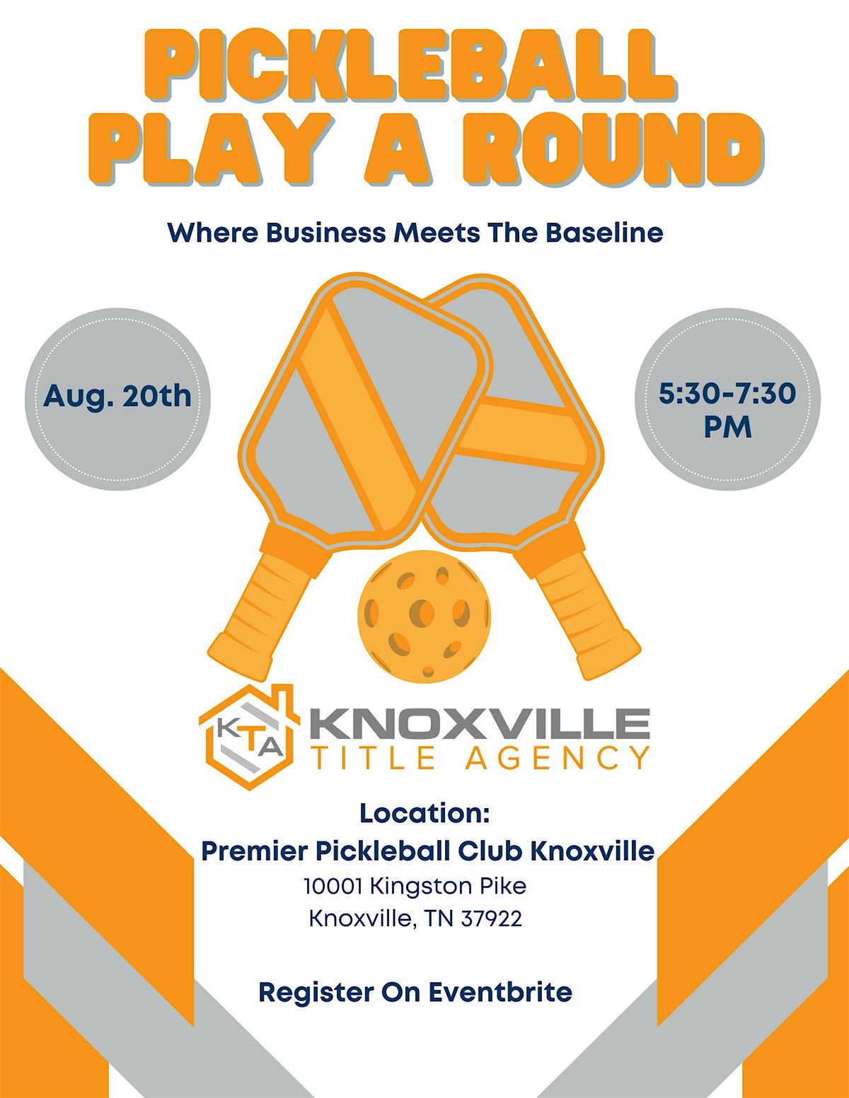 Pickleball Play A Round | Event in Knoxville | AllEvents