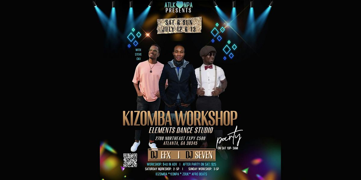 ATLKONPA- 2 days Kizomba Workshop, 12 July | Event in Atlanta | AllEvents