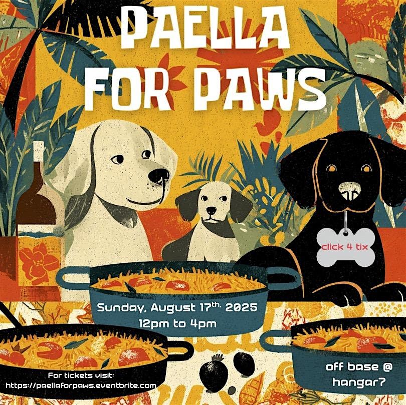 Paella for Paws Tapas and Spanish Wines Fundraiser for Shadow's Fund Rescue, 17 August | Event in Lompoc | AllEvents
