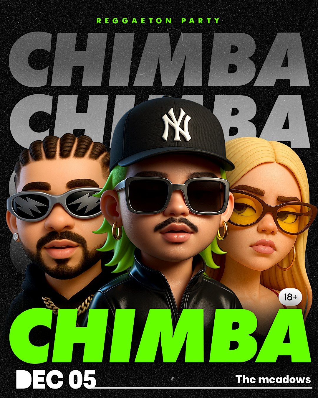 CHIMBA (18+) → Reggaeton Party, 5 December | Event in Brooklyn | AllEvents
