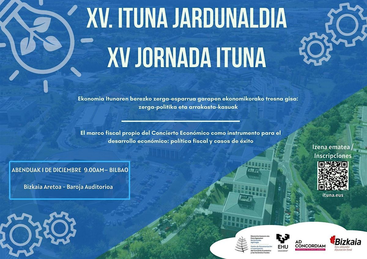 XV. ITUNA JARDUNALDIA XV JORNADA ITUNA, 1 December | Event in Bilbao | AllEvents
