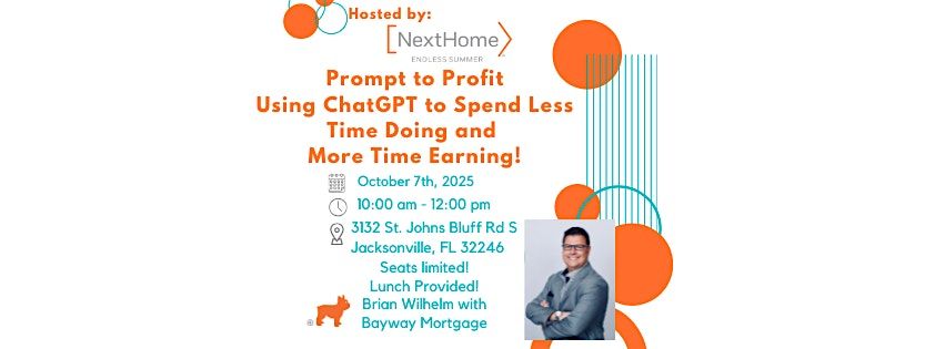 Prompt  to Profit Using ChatGPT | Event in Jacksonville | AllEvents