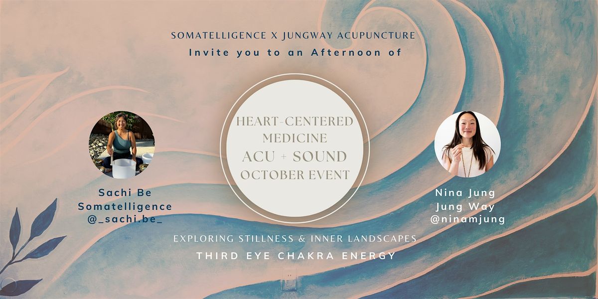 Heart-Centered Medicine: Acupuncture + Floating Sound Bath - In Stillness, 11 October | Event in Poway | AllEvents