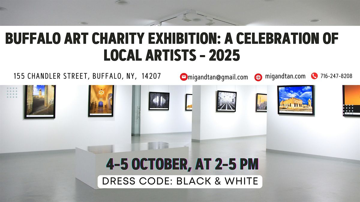 Buffalo Art Charity Exhibition: A Celebration Of Local Artists -2025, 4 October | Event in Buffalo | AllEvents