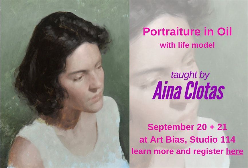 Portraiture in Oil with Aina Clotas (1.5 day workshop), 20 September | Event in San Carlos | AllEvents