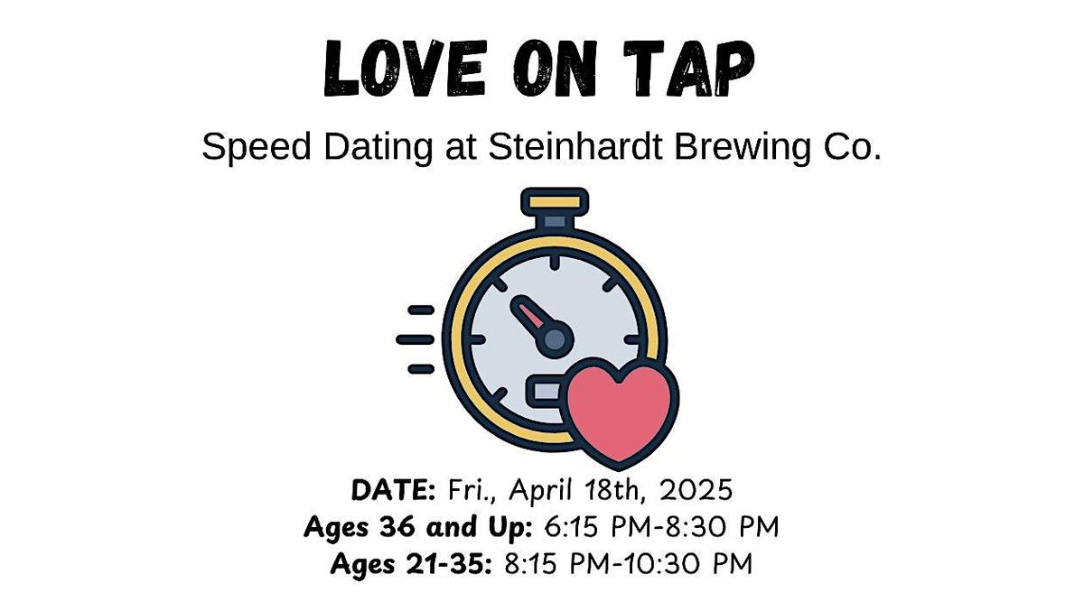 50 + Love on Tap @ Steinhardt Brewing Co., 18 July | Event in Frederick | AllEvents
