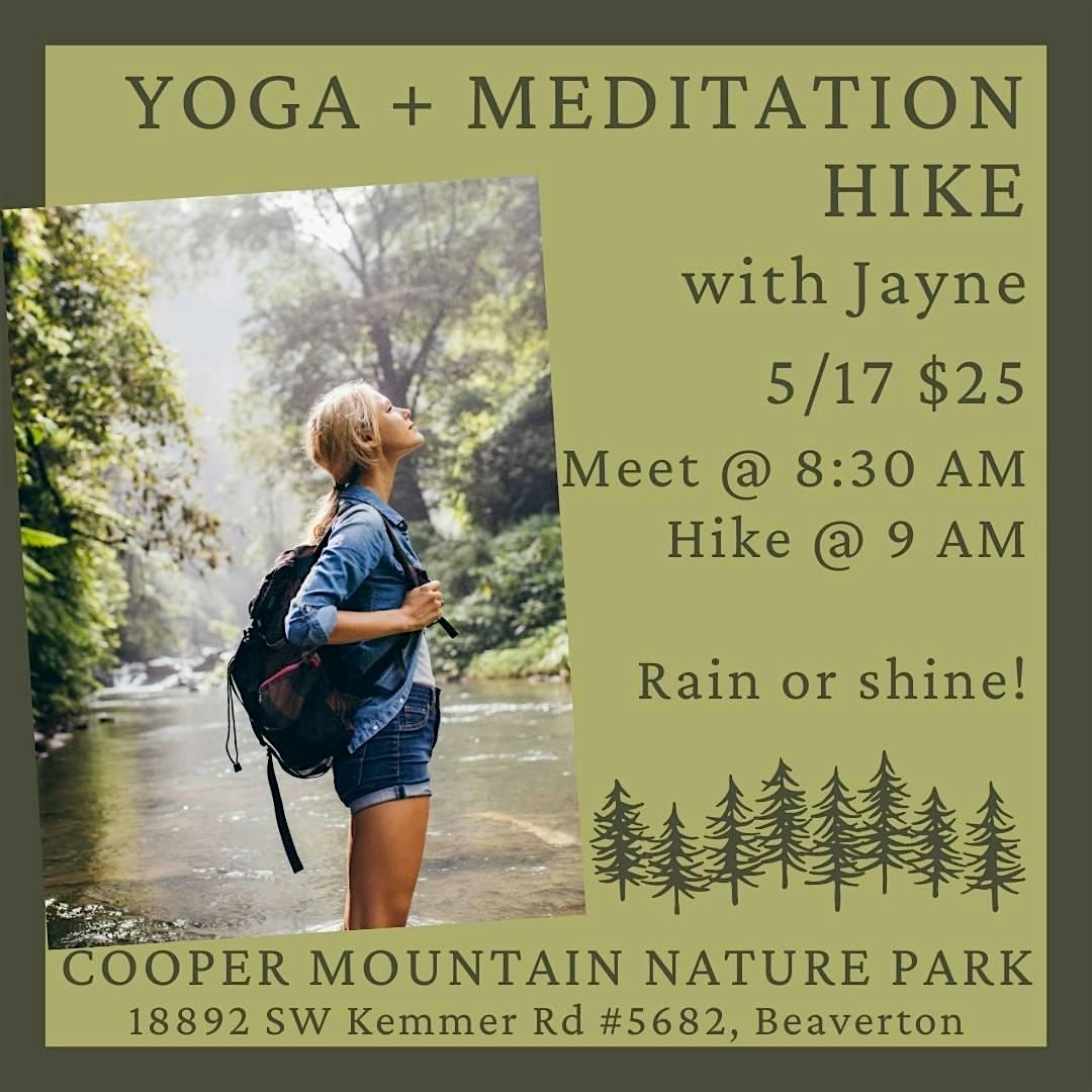 Yoga + Meditation Hike: Cooper Mountain Nature Park, 17 May | Event in Beaverton | AllEvents