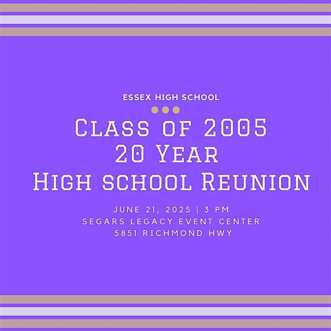 Class of 2005 - 20 Year High School Reunion, 21 June | Event in Tappahannock | AllEvents