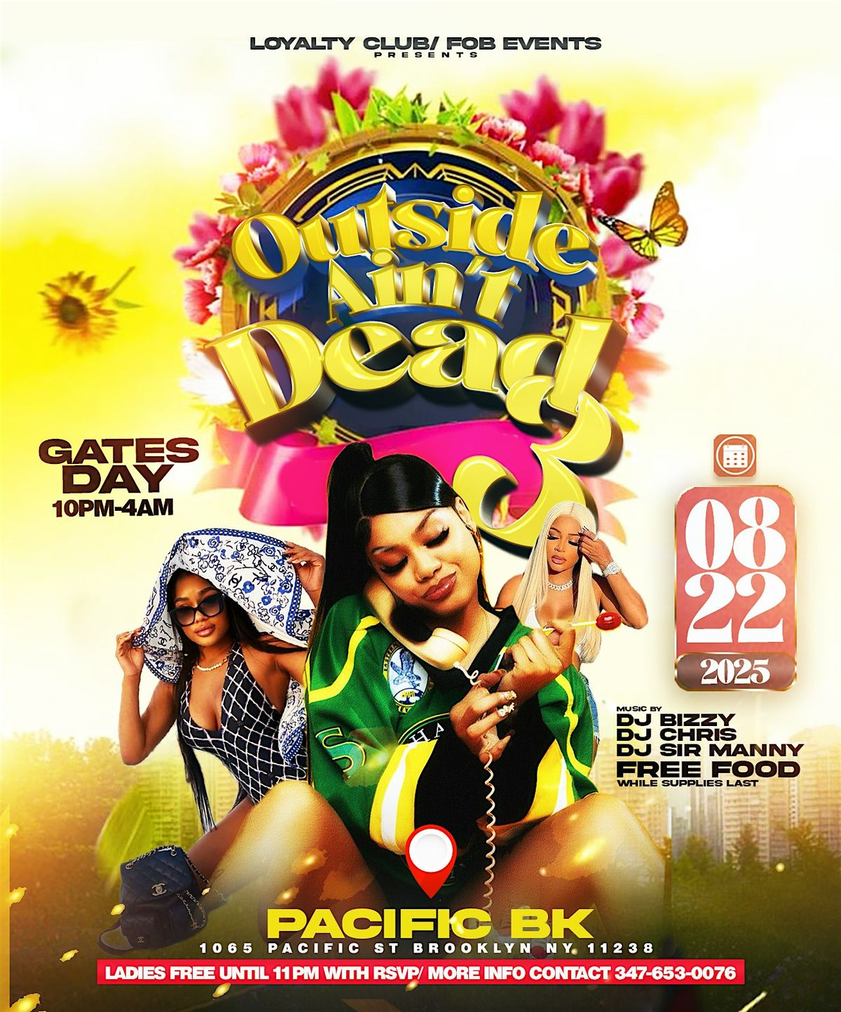 Outside Ain’t Dead Part 3  Gates Day, 22 August | Event in Brooklyn | AllEvents