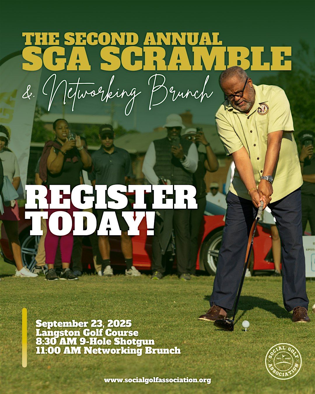 SGA CBC Week Scramble Golf Tournament & Networking Brunch, 23 September | Event in Washington | AllEvents