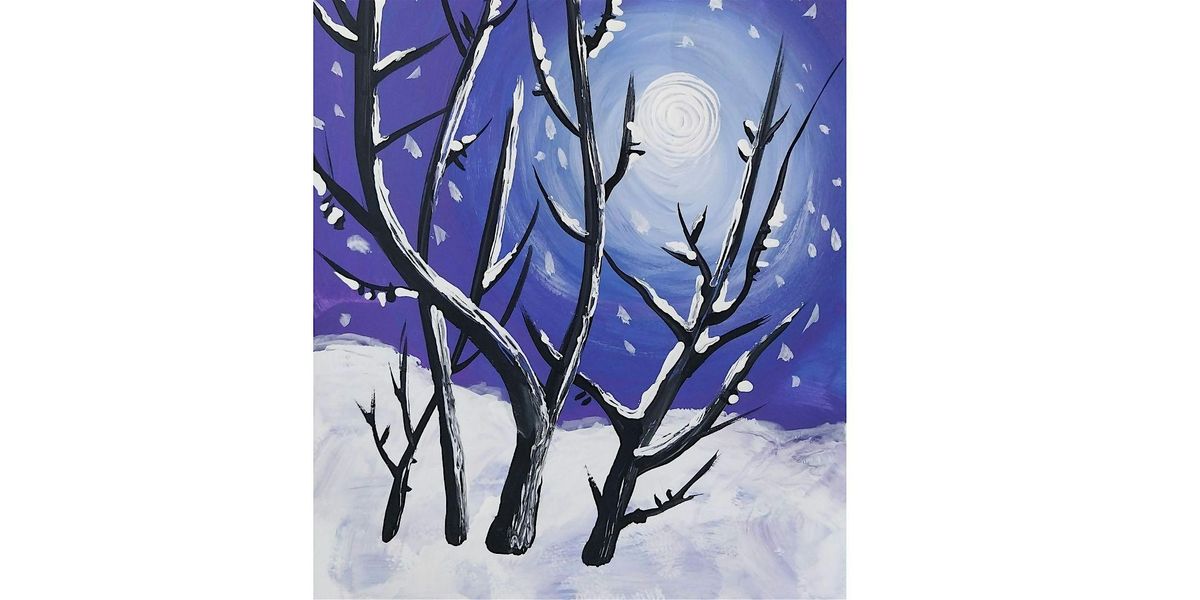 Easy Winter Scene Landscape Painting | Event in Windsor | AllEvents