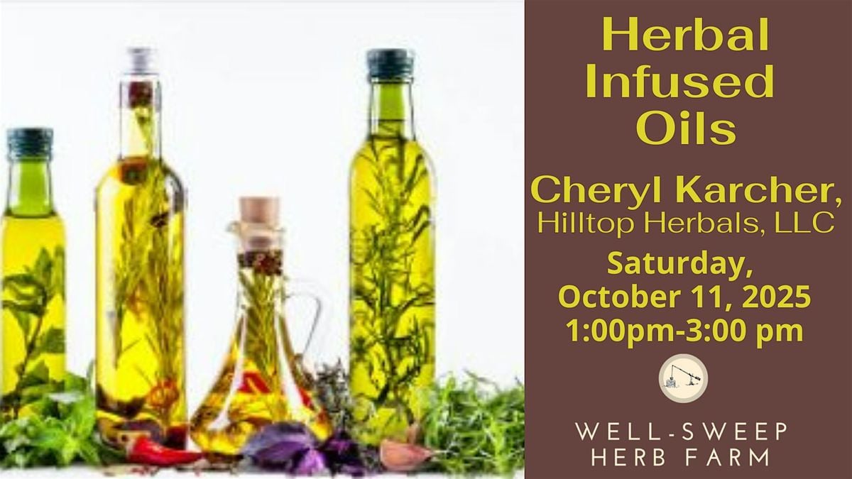 Herbal Infused Oils, 11 October | Event in Port Murray | AllEvents