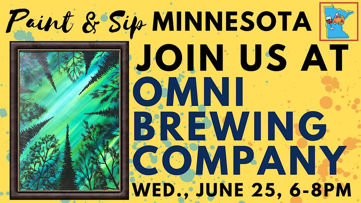 June 25 Paint & Sip at OMNI Brewery & Taproom, 25 June | Event in Maple Grove | AllEvents