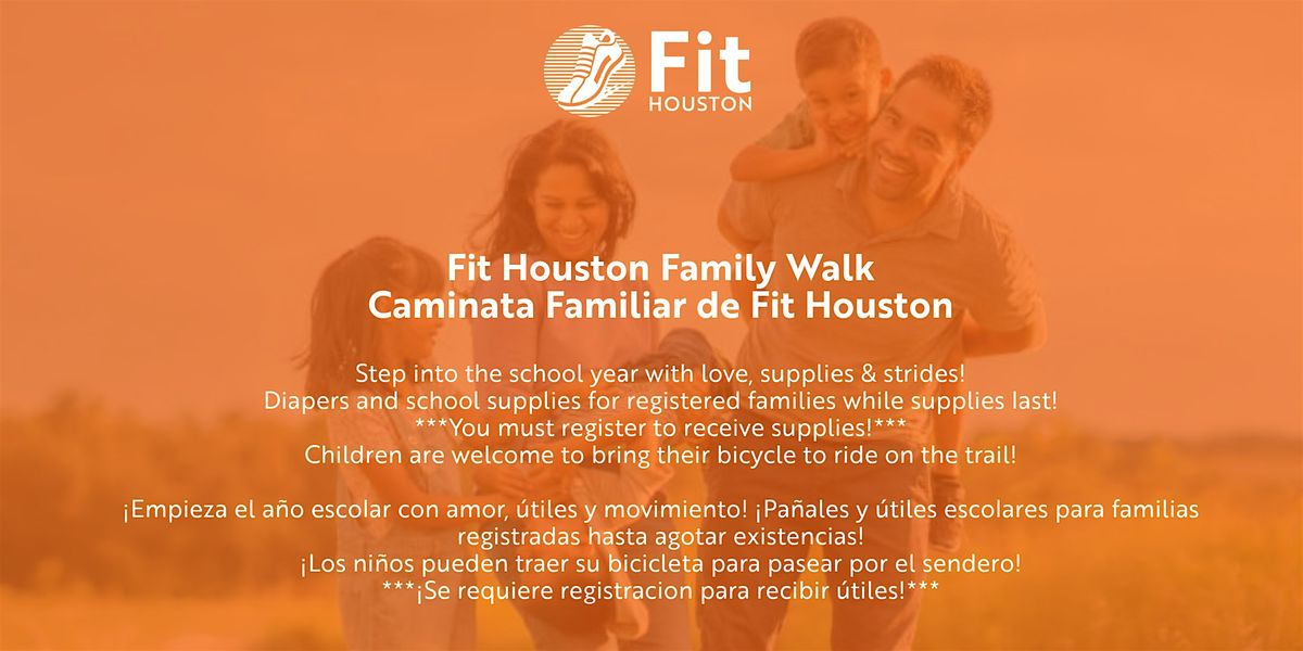 Fit Houston's Pop-Up Family Walk, 23 August | Event in Houston | AllEvents