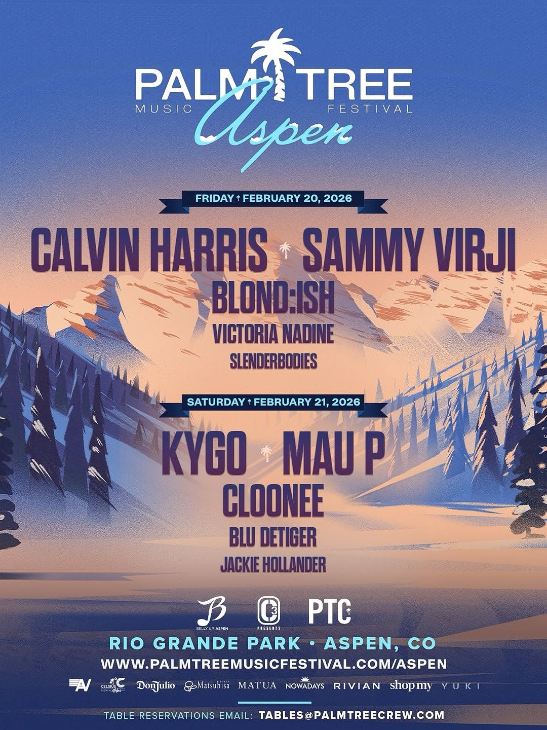 2026 Palm Tree Music Festival - Saturday at SunFest Festival Grounds, 14 February | Event in West Palm Beach