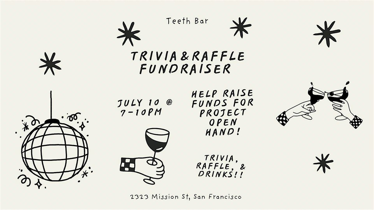 Trivia Fundraiser for Project Open Hand!, 10 July | Event in San Francisco | AllEvents