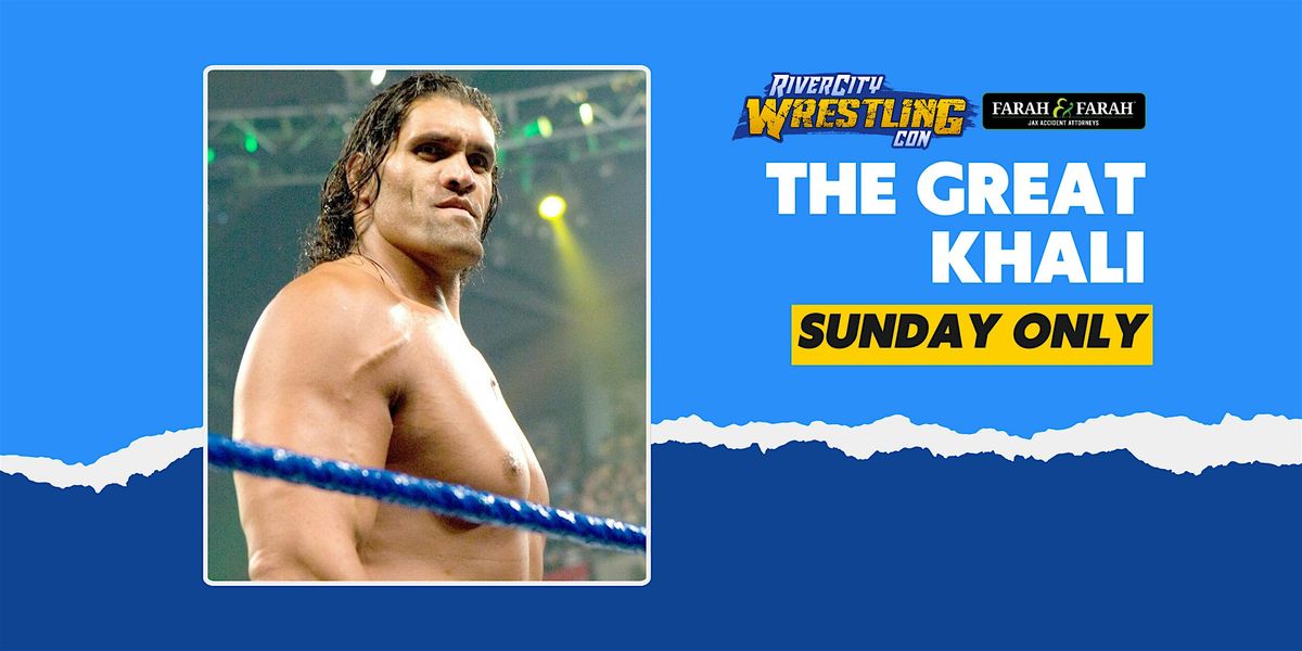 Great Khali Autograph and Meet & Greet Packages, 7 June | Event in St. Augustine | AllEvents