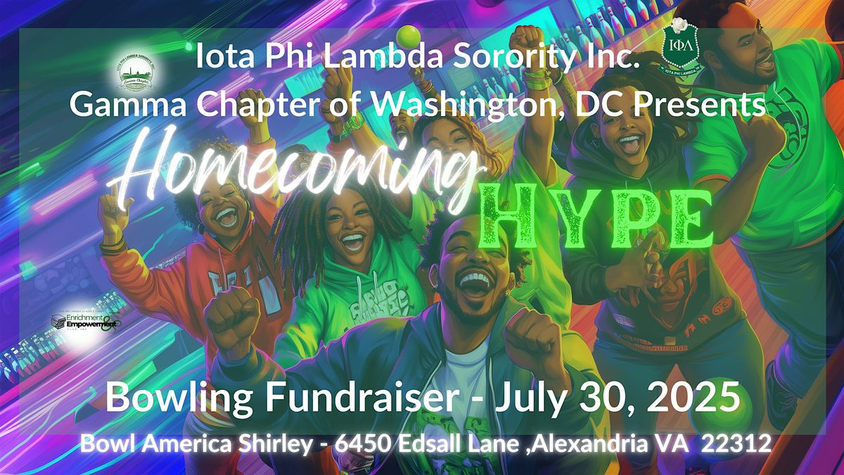 Homecoming Hype: Rep Your School Bowling Night- Scholarship & Community Fun, 30 July | Event in Alexandria