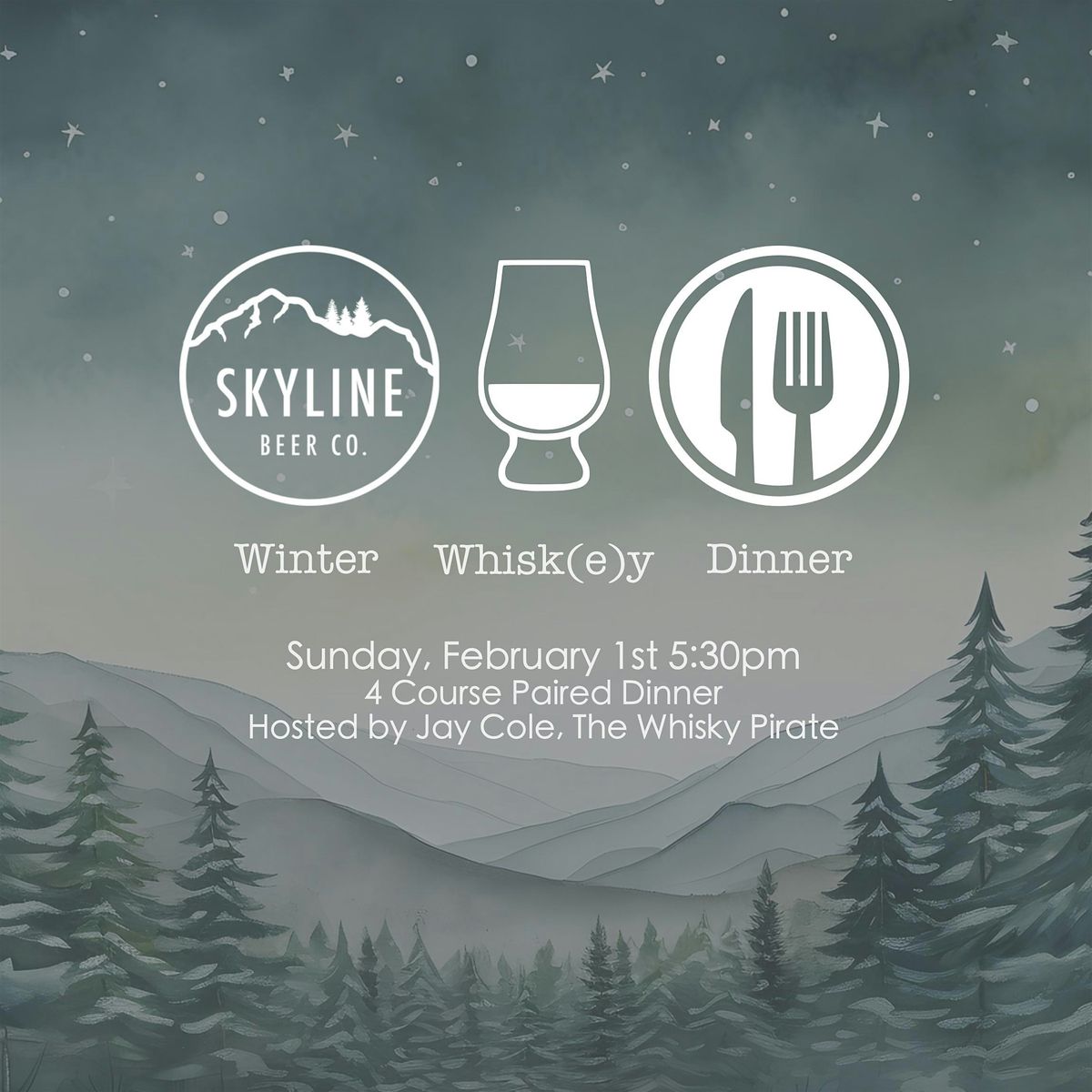 Winter Whisky Dinner, 1 February | Event in Westfield | AllEvents