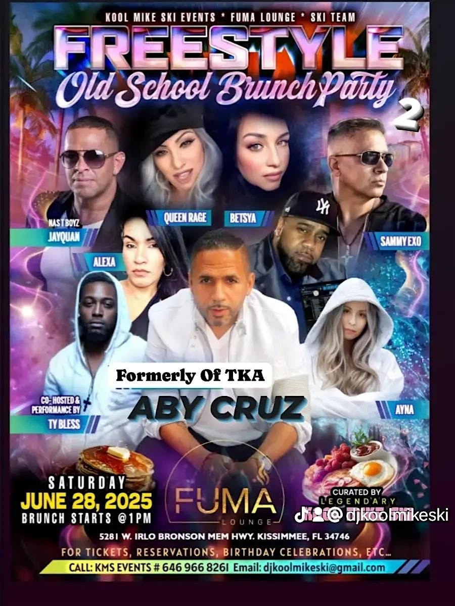 FREESTYLE / OLD SCHOOL BRUNCH PARTY 2, 28 June | Event in Kissimmee | AllEvents