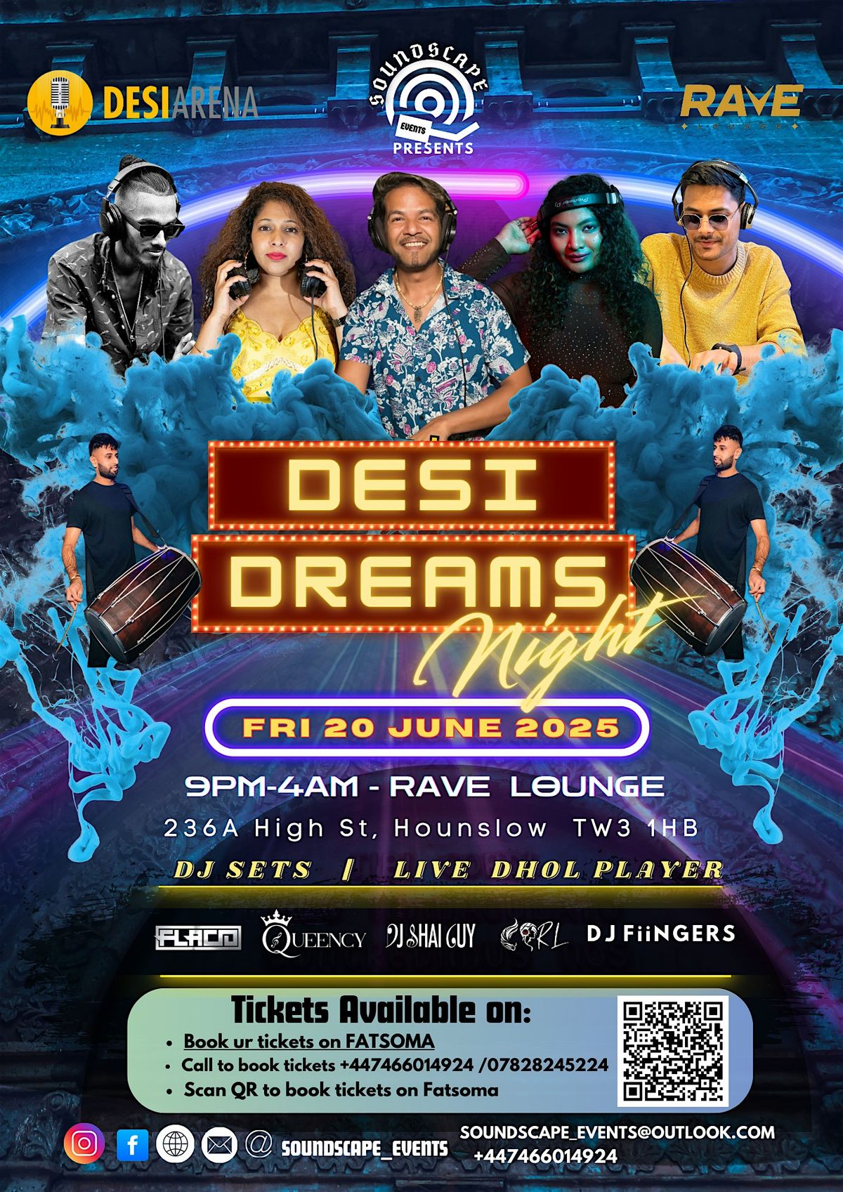 Desi Dreams Night club party, 20 June | Event in Hounslow | AllEvents
