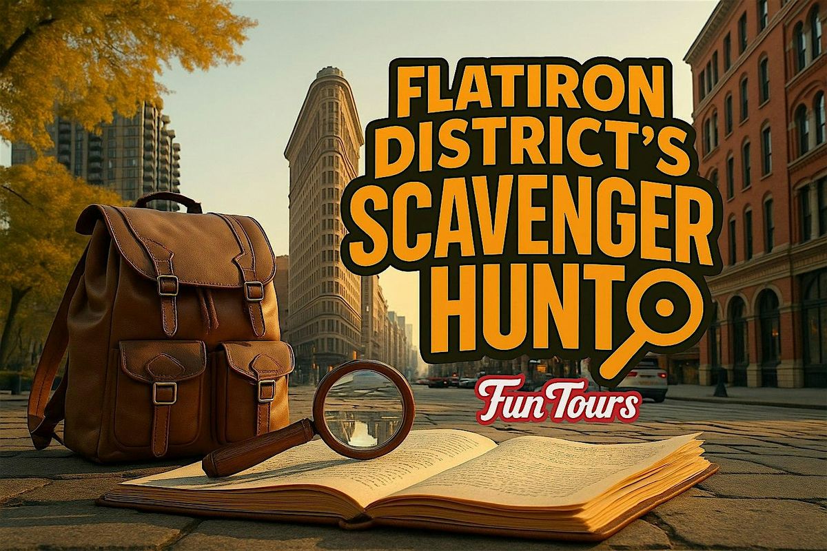FunTours: Flatiron District, NY Scavenger Hunt Adventure | Event in New York | AllEvents