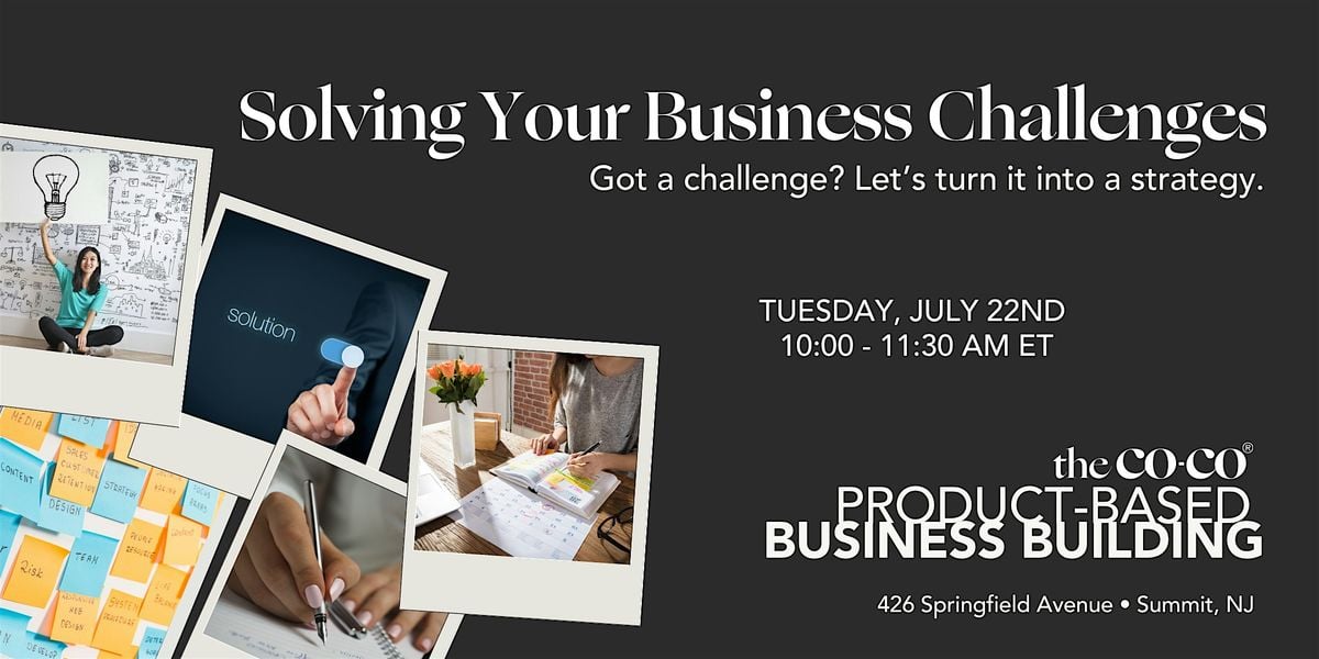 Co-Co Member Exclusive: Product-Based Business Building Group | Event in Summit | AllEvents