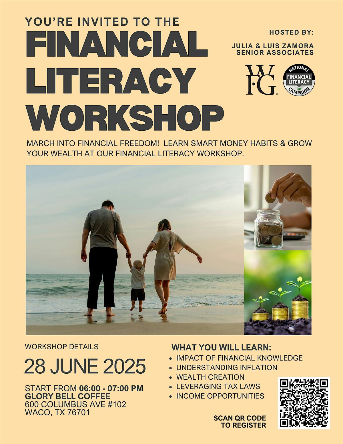 June  Financial Literacy Workshop, 28 June | Event in Waco | AllEvents