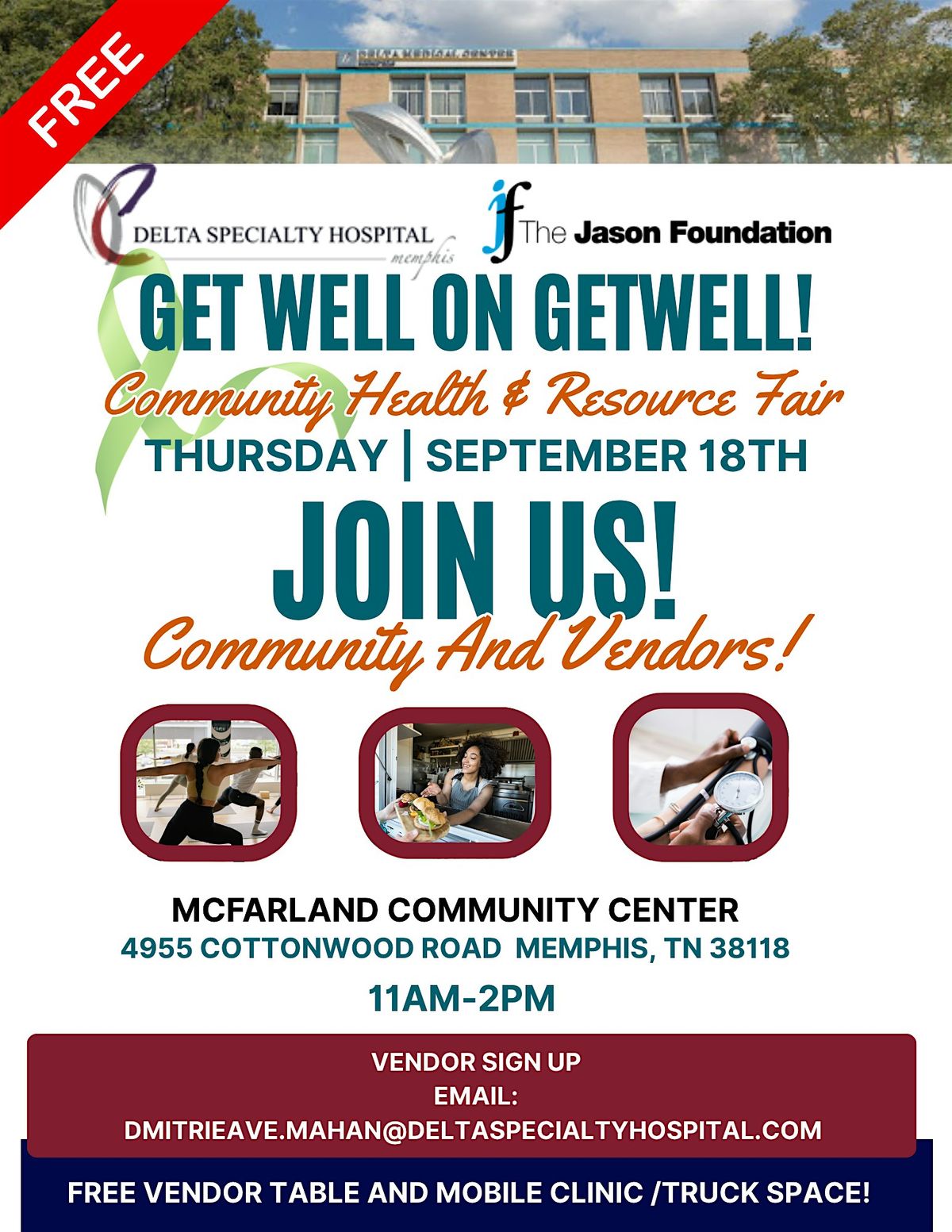 Get Well on Getwell Community Health & Resource Fair!, 18 September | Event in Memphis | AllEvents
