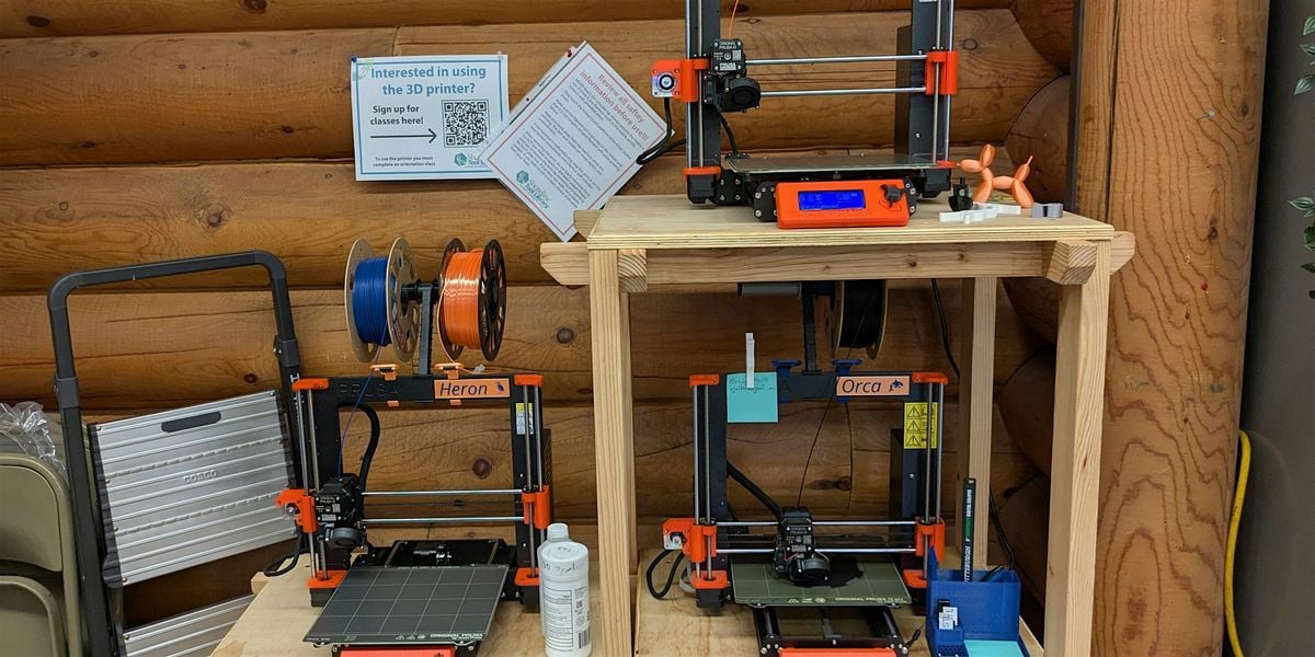 3D Printer Orientation: The Basics @ STL | Event in Shoreline | AllEvents