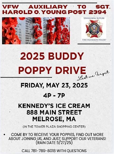 VFWA 2394 Poppy Drive, 23 May | Event in Melrose | AllEvents