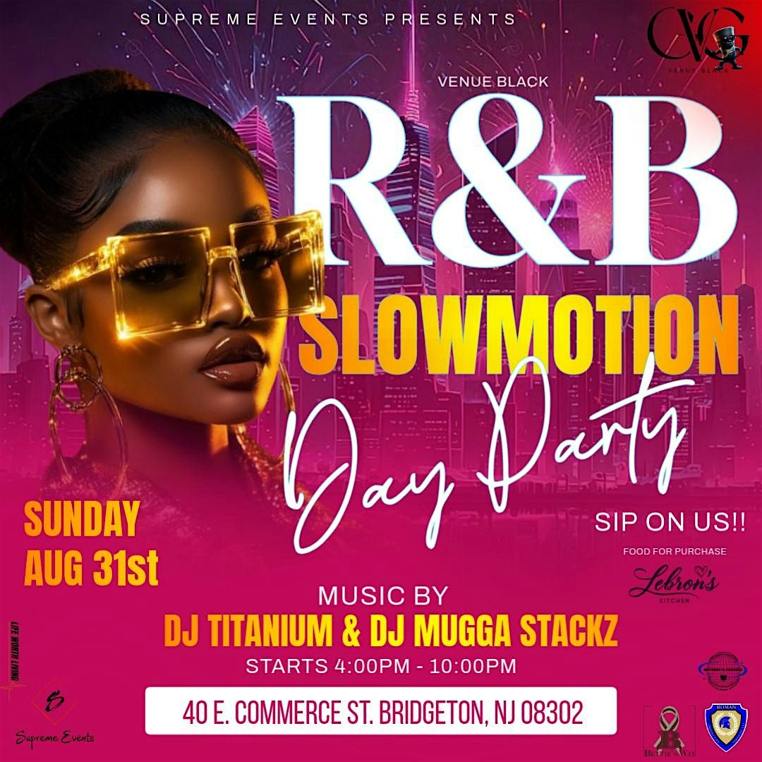 R&B SLOWMOTION, 31 August | Event in Bridgeton | AllEvents