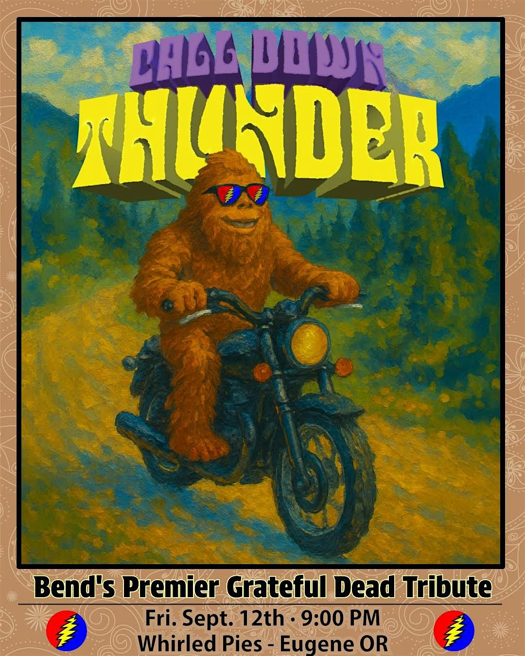CALL DOWN THUNDER, 12 September | Event in Eugene | AllEvents