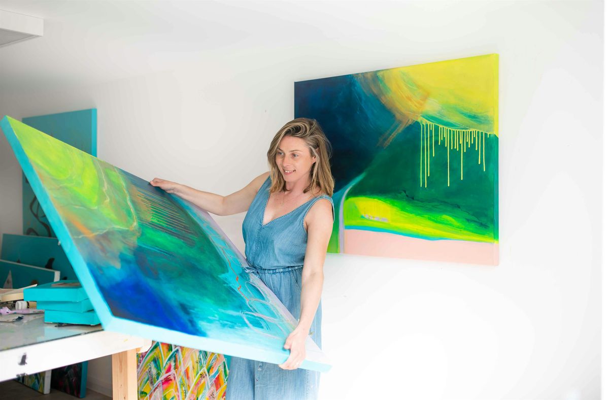 Paint your own Large Abstract Painting workshop in Brighton, 18 January | Event in Brighton and Hove | AllEvents