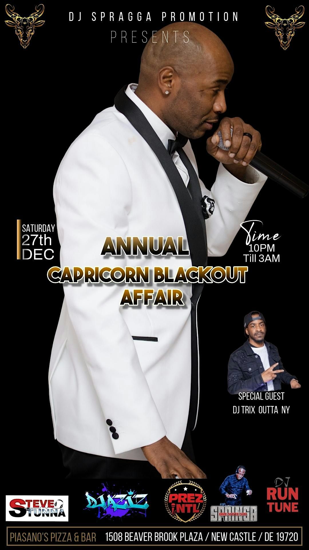 Annual Capricorn Blackout Affair, 27 December | Event in New Castle | AllEvents