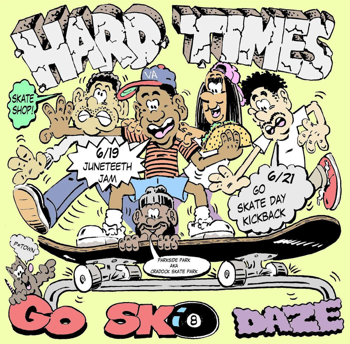 Hard Times Go Sk8 Daze, 19 June | Event in Portsmouth | AllEvents