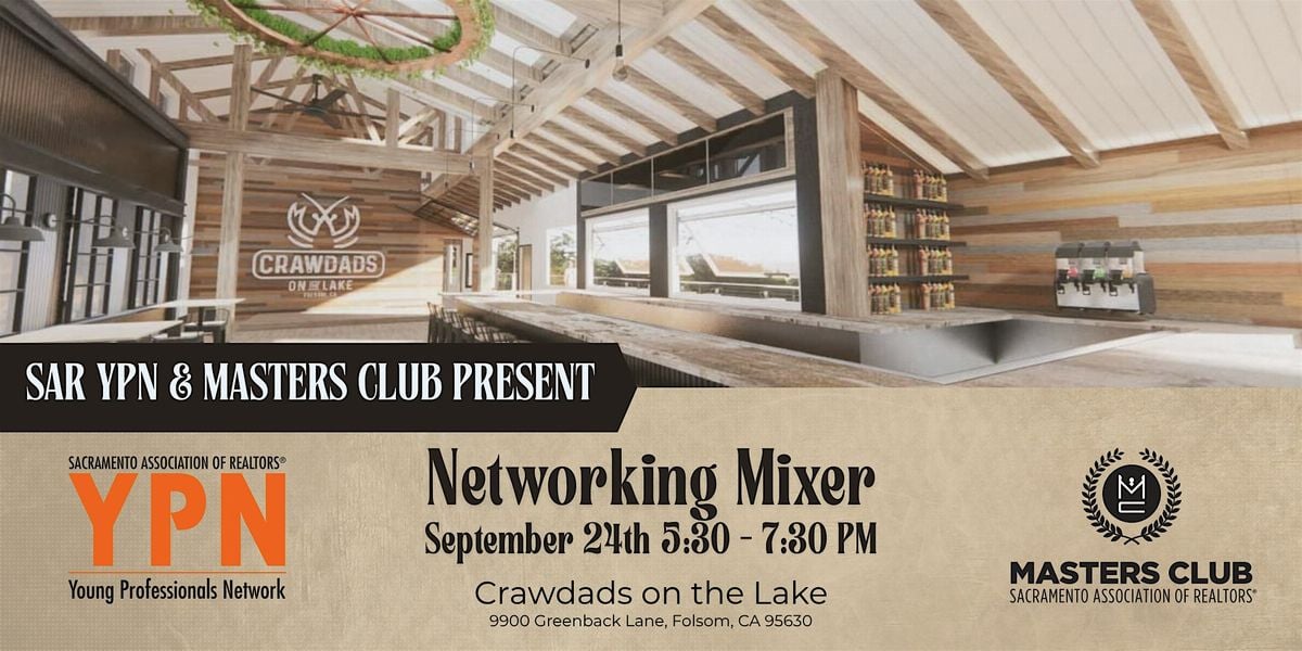 YPN & Masters Club Networking Mixer, 24 September | Event in Folsom | AllEvents