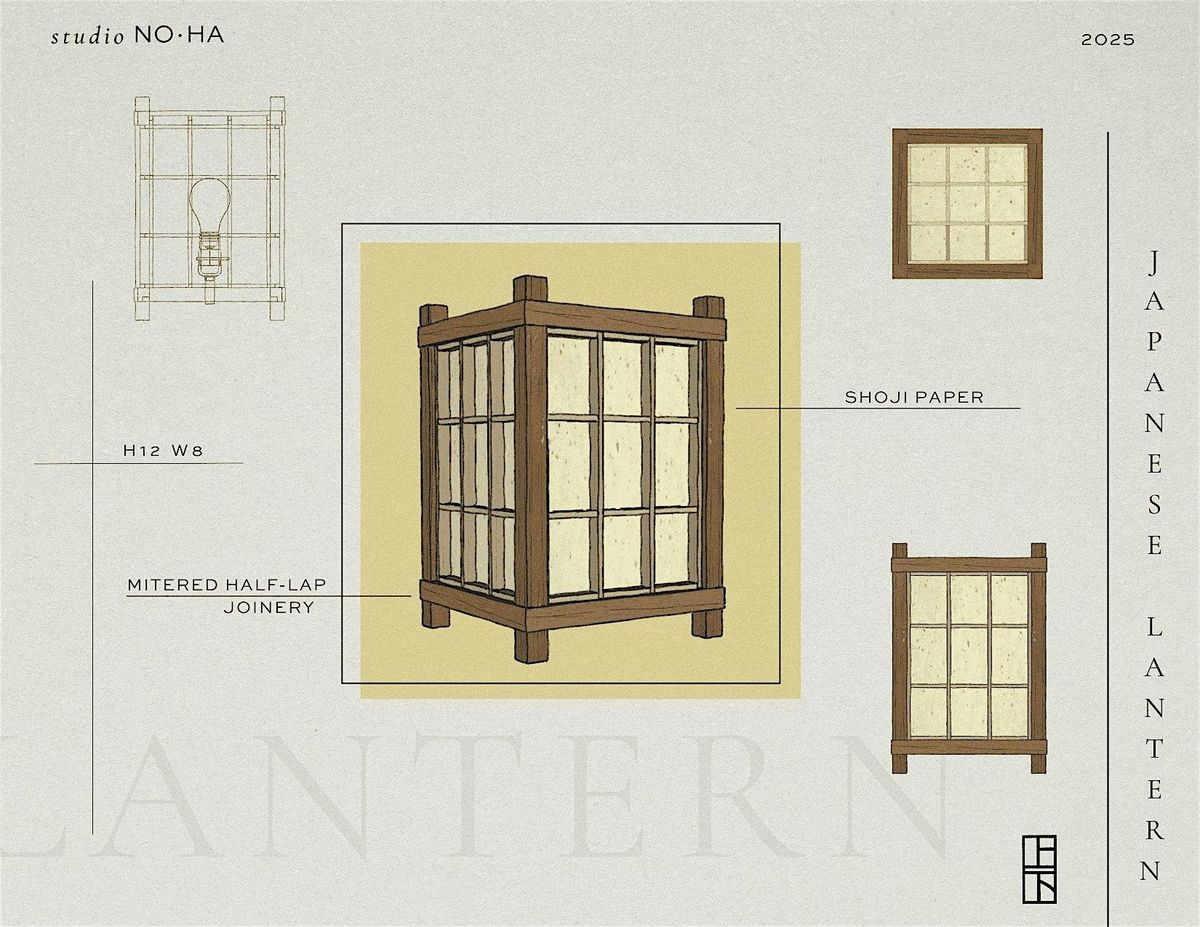 Shoji Lantern Class - Japanese Woodworking | Event in Brooklyn | AllEvents