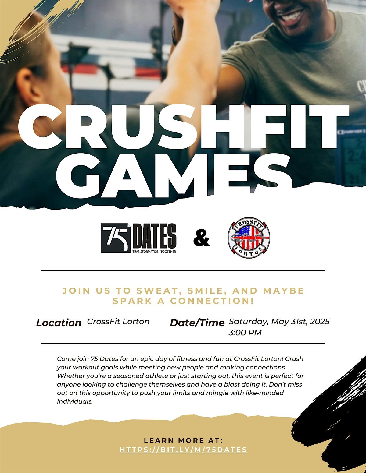 CrushFit Games with 75 Dates @ CrossFit Lorton, 12 July | Event in Lorton | AllEvents