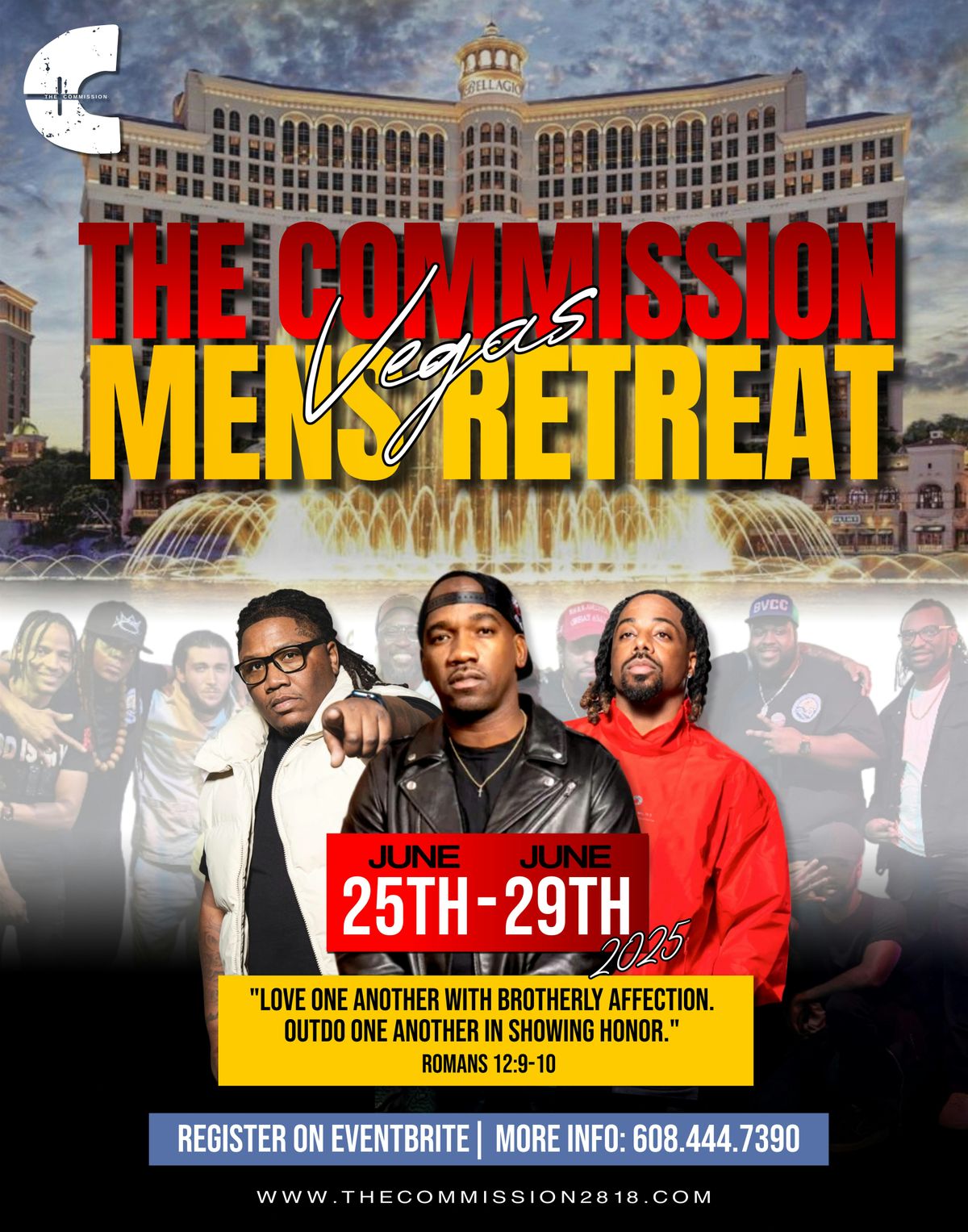 The Commission Men's Retreat - Vegas 2025, 25 June | Event in Las Vegas | AllEvents