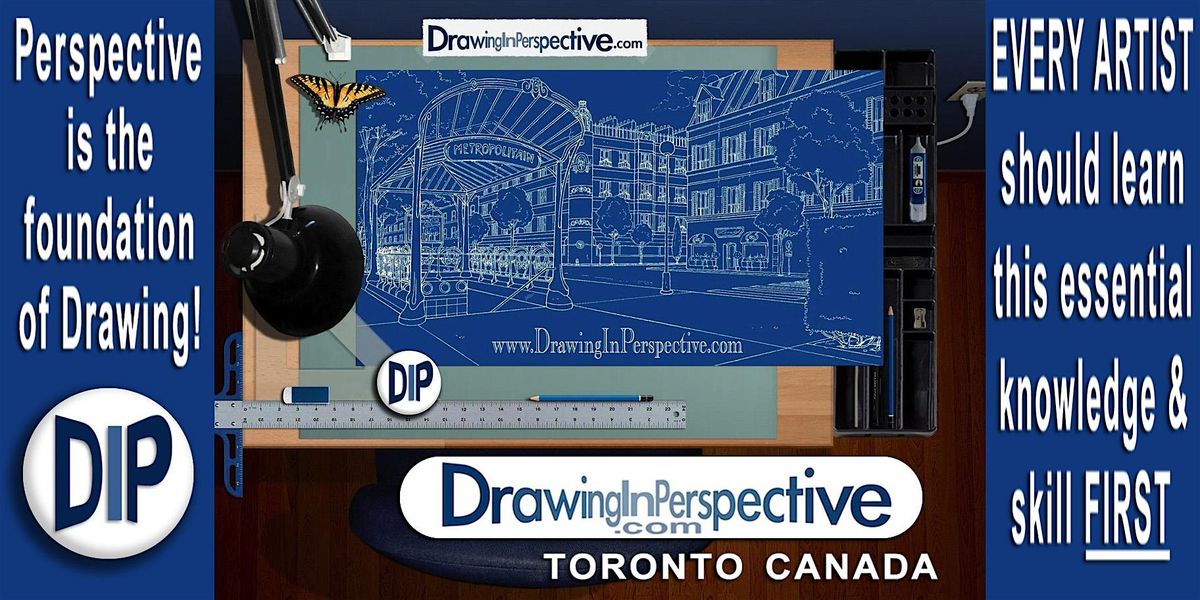 ✏️  DRAWING In PERSPECTIVE Art Class - BEGINNER Program THURSDAYS!, 8 January | Event in Toronto | AllEvents