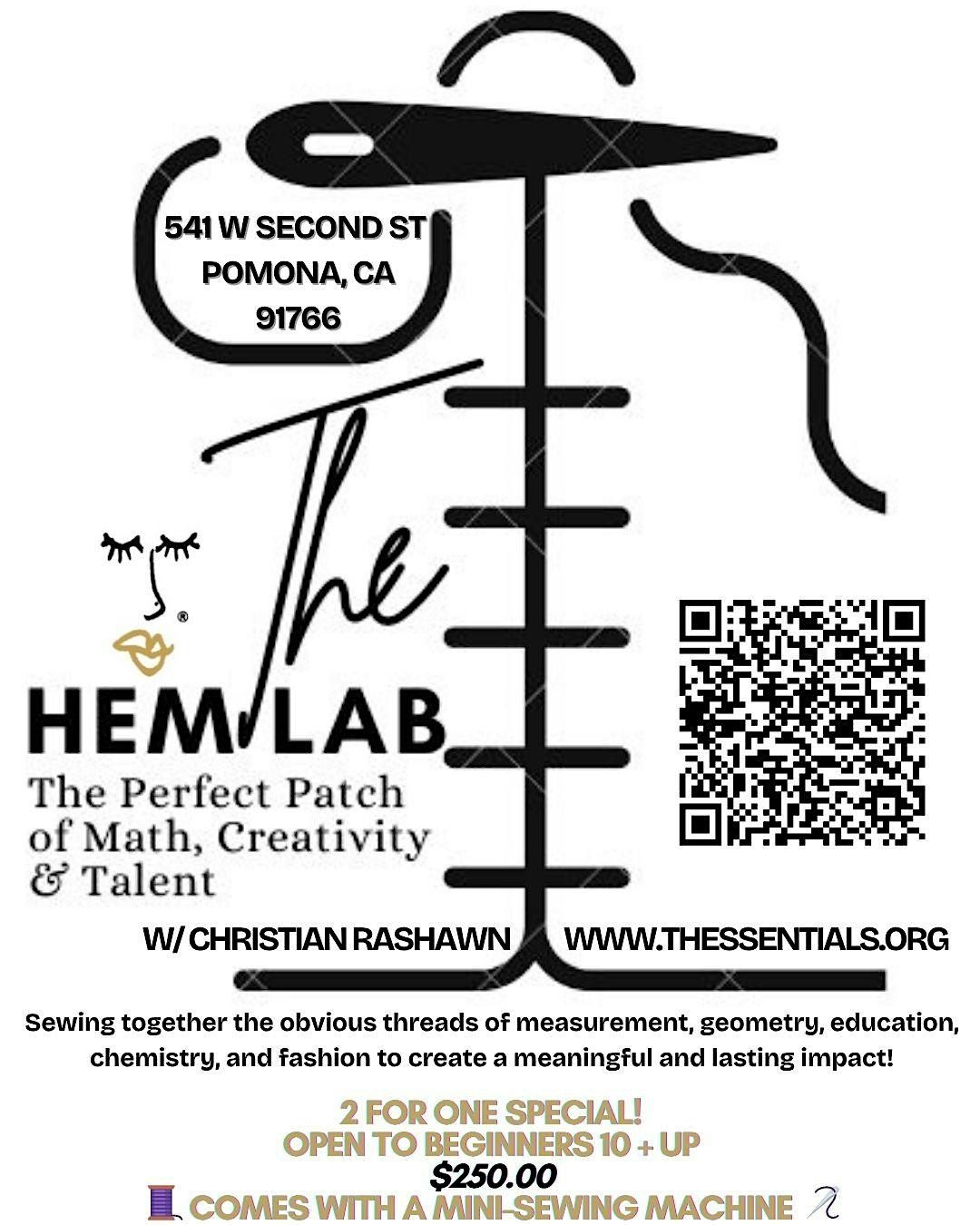 Let’s Sew This Summer - You’re invited to The Hem Lab!, 31 August | Event in Pomona | AllEvents