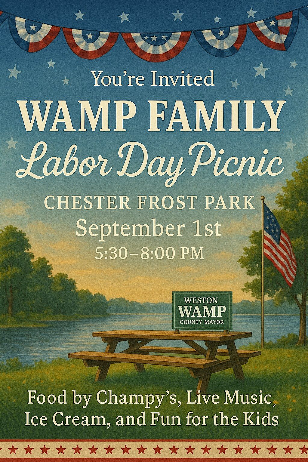 Wamp Family Labor Day Picnic, 1 September | Event in Hixson | AllEvents